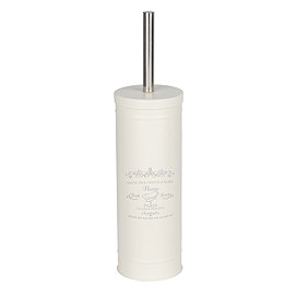 Wenko Home Vintage Steel Toilet Brush + Holder - 22517100 Large Image