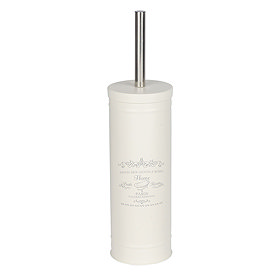 Wenko Home Vintage Steel Toilet Brush + Holder - 22517100 Large Image