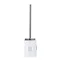 Wenko Houston Toilet Brush & Holder - White - 21704100 Profile Large Image