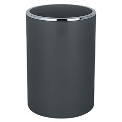 Wenko Inca 5 Litre Swing Cover Bin - Anthracite