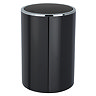 Wenko Inca 5 Litre Swing Cover Bin - Black