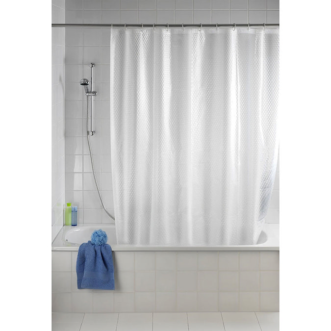 Wenko Infinity PEVA 3D Shower Curtain - W1800 x H2000mm - 21270100 Standard Large Image
