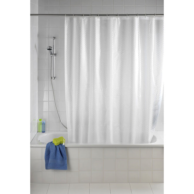 Wenko Infinity PEVA 3D Shower Curtain - W1800 x H2000mm - 21270100 Large Image