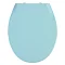 Wenko Kos Soft Close Toilet Seat - Blue Large Image