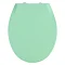 Wenko Kos Soft Close Toilet Seat - Green Large Image