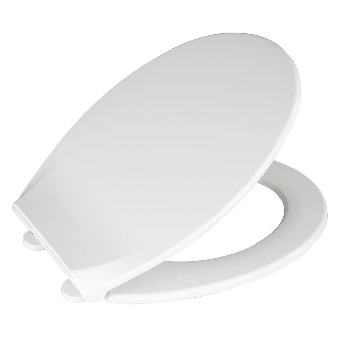 Wenko Kos Soft Close Toilet Seat - White Feature Large Image