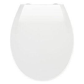 Wenko Kos Soft Close Toilet Seat - White Large Image