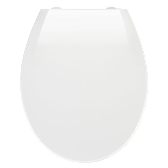 Wenko Kos Soft Close Toilet Seat - White Large Image