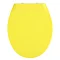 Wenko Kos Soft Close Toilet Seat - Yellow Large Image
