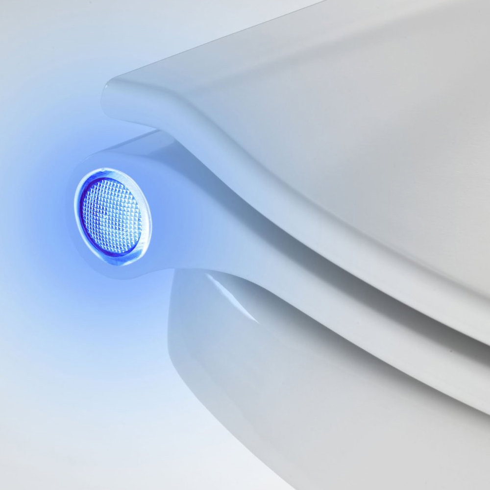 Wenko LED Night Light Soft-Close Toilet Seat - 21902100 Profile Large Image