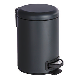 Wenko Leman 3 Litre Easy-Close Pedal Bin