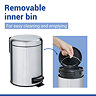 Wenko Leman 3 Litre Pedal Bin