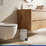 Wenko Leman 3 Litre Pedal Bin - Taupe