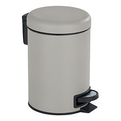 Wenko Leman 3 Litre Pedal Bin - Taupe