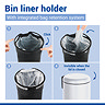 Wenko Leman 3 Litre Pedal Bin - White