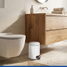Wenko Leman 3 Litre Pedal Bin - White