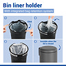Wenko Leman 3L Pedal Bin - Grey