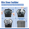 Wenko Leman 5 Litre Pedal Bin - Grey