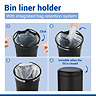 Wenko Leman 5 Litre Pedal Bin - Black