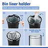 Wenko Leman 5 Litre Pedal Bin - Matt Stainless Steel