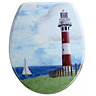 Wenko Lighthouse Duroplast Toilet Seat - 18904100 Large Image