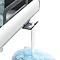 Wenko Line Telescopic 3-Tier Corner Shelf Storage - 22828100 Feature Large Image