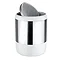 Wenko Loft Stainless Steel and Plastic Swing Cover Bin - 21279100 Feature Large Image