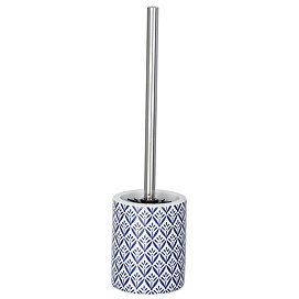 Wenko Lorca Blue Ceramic Toilet Brush - 23207100 Large Image