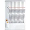 Wenko Marine Polyester Shower Curtain - W1800 x H2000 - White - 20964100 Profile Large Image