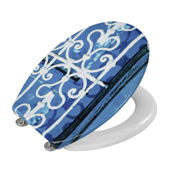 Wenko - Maroc Duroplast Soft-Close Toilet Seat - 20132100 Feature Large Image