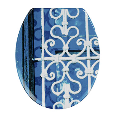 Wenko - Maroc Duroplast Soft-Close Toilet Seat - 20132100 Profile Large Image