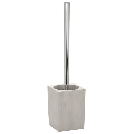 Wenko Milos Toilet Brush & Holder - 20069100 Large Image