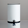Wenko Monza 3 Litre Pedal Bin - Matt White