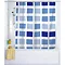 Wenko Mosaic PEVA Shower Curtain - W1800 x H2000mm - 19140100 Large Image