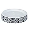 Wenko Murcia Blue Ceramic Soap Dish - 23202100 Profile Large Image