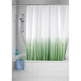 Wenko Nature Polyester Shower Curtain - W1800 x H2000mm - 20060100 Medium Image