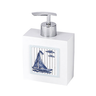 Wenko Nautic Soap Dispenser - 21711100 Profile Large Image