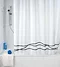 Wenko - Noa Anti-Mold Polyester Shower Curtain - W1800 x H2000mm - 20515100 Large Image