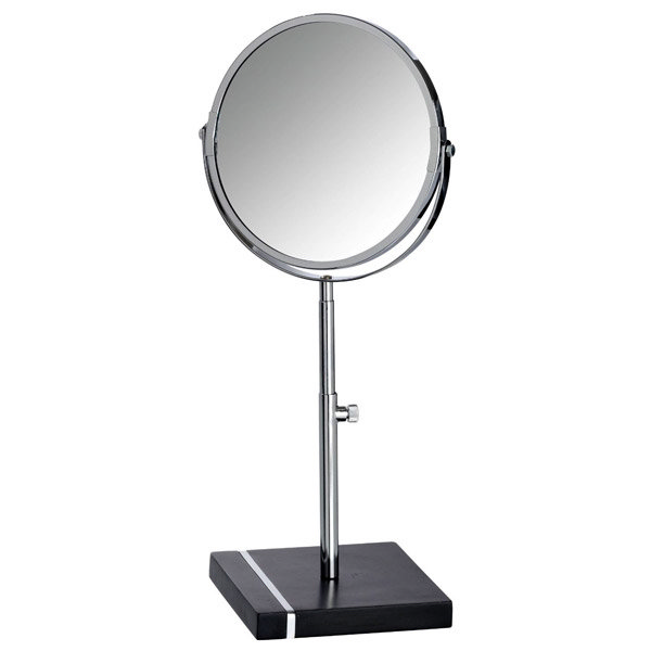 Wenko - Noble Extendable Cosmetic Mirror - Black - 20467100 Profile Large Image