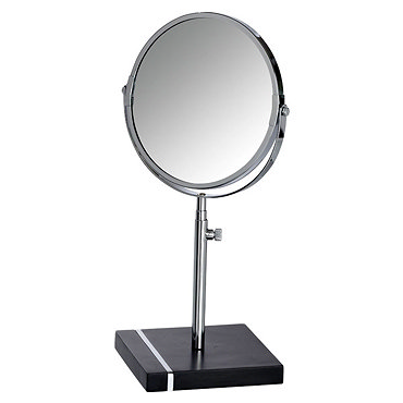 Wenko - Noble Extendable Cosmetic Mirror - Black - 20467100 Profile Large Image