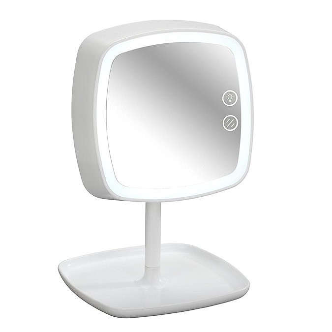 Wenko Ostia LED-Cosmetic Mirror & Table Lamp - 22851100 Large Image
