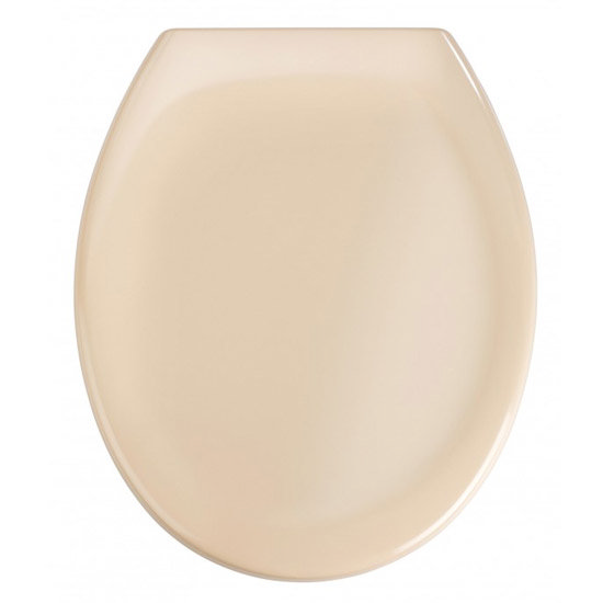 Wenko Ottana Premium Soft Close Toilet Seat - Beige - 18760100 Large Image