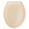 Wenko Ottana Premium Soft Close Toilet Seat - Beige - 18760100 Large Image