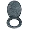 Wenko Ottana Premium Soft Close Toilet Seat - Granite - 18902100 Profile Large Image