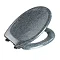 Wenko Ottana Premium Soft Close Toilet Seat - Granite - 18902100 Feature Large Image