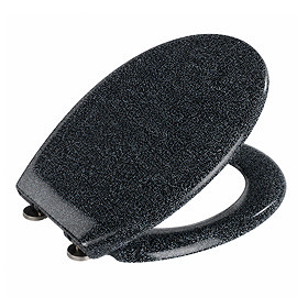 Wenko Ottana Premium Soft Close Toilet Seat - Granite