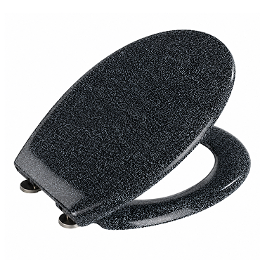 Wenko Ottana Premium Soft Close Toilet Seat - Granite