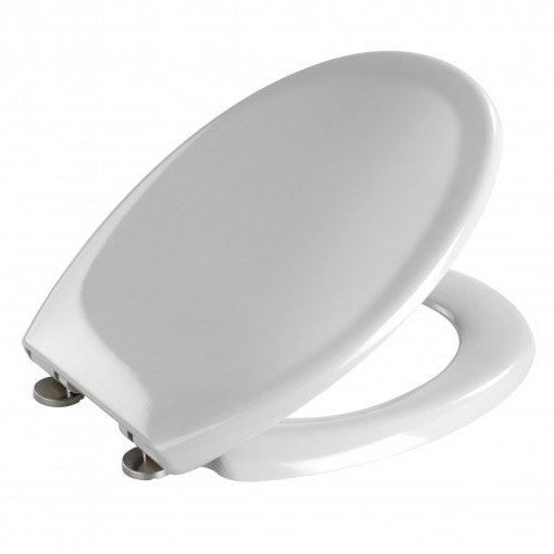 Wenko Ottana Premium Soft Close Toilet Seat - Grey - 19660100 at ...