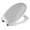 Wenko Ottana Premium Soft Close Toilet Seat - Grey - 19660100 Feature Large Image
