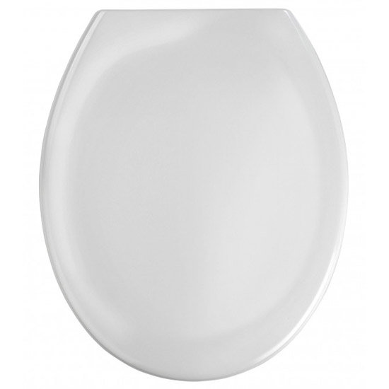 Wenko Ottana Premium Soft Close Toilet Seat - Grey - 19660100 Large Image